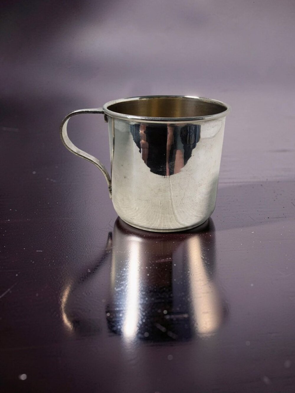 Vintage 1960s Raimond Spain Silver Plate # 3 Baby Cup